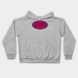 Southern Methodist University Oval Kids Hoodie